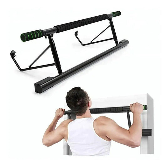 4 in 1 Doorway Trainer - Multi-Grip Pullup Bar with Smart Larger Hooks Technology